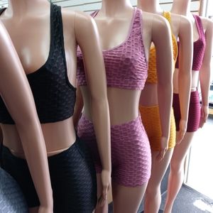 2pcs butt lifter short set